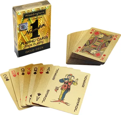 Produktbild von Číslo 1 Hracie karty Gold Edition Waddingtons Card Game Poker Card Game
