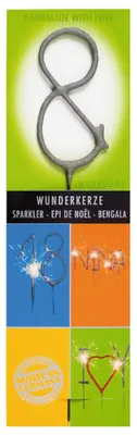 Produktbild von Wunderkerze Symbol Classic & 6,5cm 35s