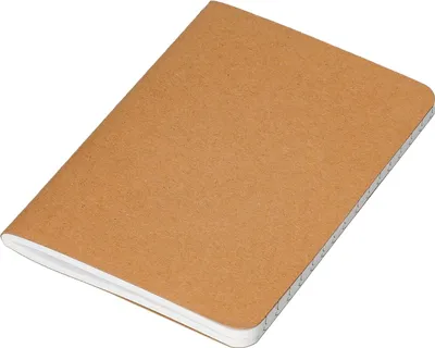 Produktbild von Notizbuch A6 liniert 'Paper' aus recyceltem Kraftpapier 70 g/qm pro Papier - Notizheft, Rezeptbuch, Journal & Tagebuch - braun