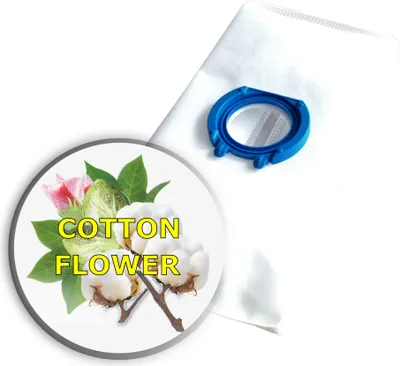 Obrázek produktu pro KOMA ET35PL - AROMATIC BAGS Bavlna FLOWER, kompatibilní se sáčky ETA Unibag, 4ks