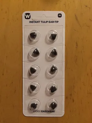 Obrázok produktu pre Widex Instant Tulip Ear-Tip veľkosť M v blistri po 10 kusov pre zariadenia Ex handset