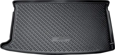 Zdjęcie produktu dla Gumowa wykładzina bagażnika do Hyundai i20 II | typ GB | od 2014 | idealne dopasowanie z krawędzią