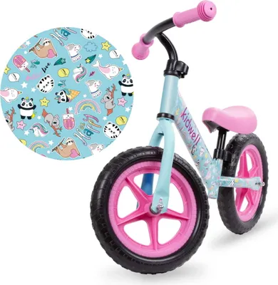 Obrázok produktu pre Kidwell REBEL balančný bicykel pre deti 80-120 cm 12'' EVA, ľahký 2,64 kg