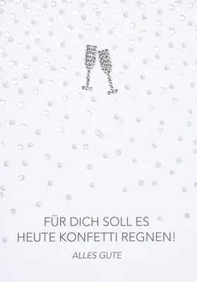 Produktbild von Allgemeine Glückwünsche  Alles Gute  Serie Diamond  Glückwunschkarte i
