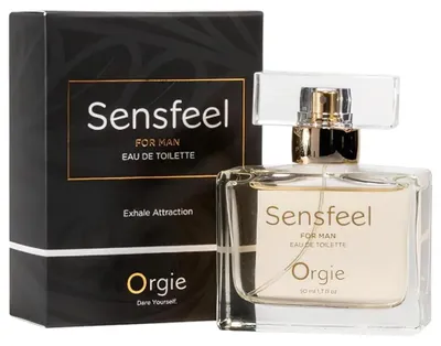 Productafbeelding van Orgie Sensfeel, voor heren, 50 ml, navulbare fles, citrus, bloemig, houtachtig, fles, 1 stuk