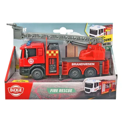 Produktbild von Dickie Feuerwehrwagen Metall Spielzeugauto mehrfarbig