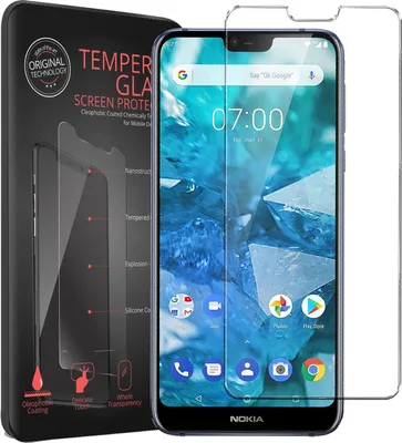 Produktbild von 2x Conie Glasfolie für Nokia 7.1 Displayschutz Folie Panzer Glas Premium Schutzfolie Set Blasenfrei