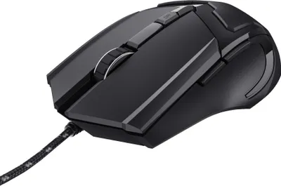Zdjęcie produktu dla Trust 24749, Po prawej stronie, Optyczny, USB Typu-A, 4800 DPI, Czarny