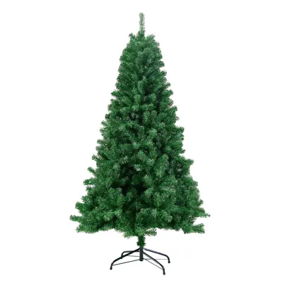 Produktbild von Künstlicher Weihnachtsbaum 180cm Tannenbaum Künstlich mit 1000 Spitzen, weihnachtsbaum künstlich wie echt mit Metallständer Ø 90cm Leicht Zu Montieren