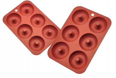 Produktbild von Silikon Backform für Donuts Pączkis (2 Stück)