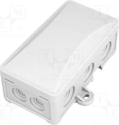 Zdjęcie produktu dla 1 x Obudowa: Puszka przyłączeniowa X: 72 mm Z: 40 mm Y: 95 mm IP54 A.0063, instalacja elektryczna