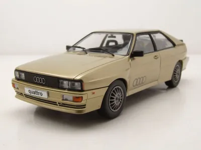 Produktbild von Audi Quattro 1981 beige Modellauto 1:24 Whitebox
