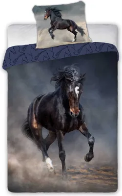 Produktbild von TORNADO HORSE Jugendbettwäsche 160X200