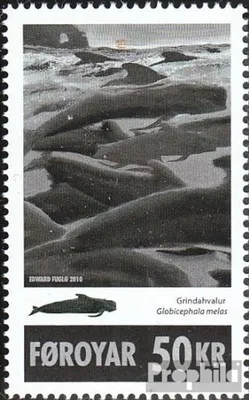 Produktbild von Briefmarken Dänemark - Färöer 2010 Mi 695 (kompl.Ausg.) gestempelt Grindwal