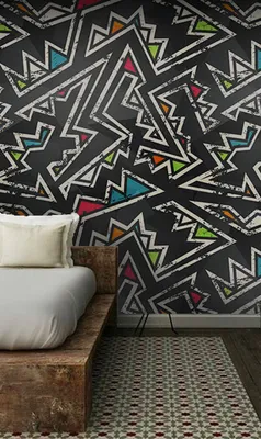 Produktbild von Coloray Fototapete 250x250 cm Latextapete Magicstick - Utensil Graffitiphoto.