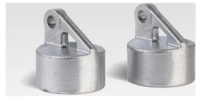 Produktbild von Strebenkappe aus Aluminium für Rohr-Ø 48 mm, 2er Set