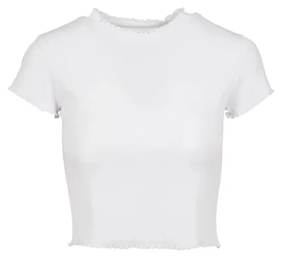 Image de Urban Classics - T-shirt court pour femme TN361 (XS) (blanc)