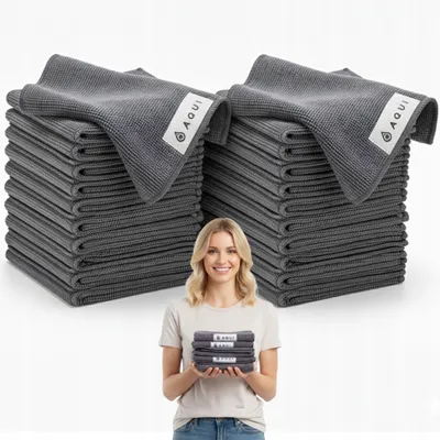 Zdjęcie produktu dla Ręcznik Szmatka Z Mikrofibry Do Mycia Czyszczenia Wycierania Chłonna 30X30