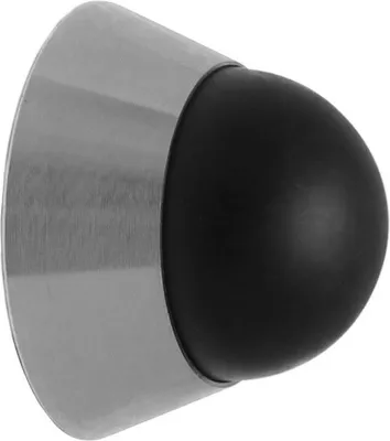 Produktbild von Großer Türstopper Ø40x30mm Edelstahl Türpuffer Wandstopper Boden Wandpuffer