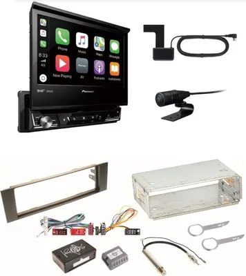 Produktbild von Pioneer AVH-Z7200DAB Digitalradio Bluetooth CarPlay Einbauset für Audi A3 8P 8PA