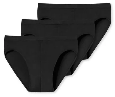 Produktbild von Schiesser Herren Minislip 3-Pack Uncover - schwarz - Größe L