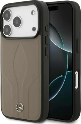 Immagine prodotto di Mercedes Apple Pelle The Move MagSafe iPhone 17 Pro Max Hülle Braun