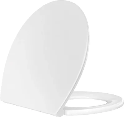 Immagine prodotto di Copriwater - Sedile WC a forma di "O" - Sistema di chiusura rallentata (Softclose) - Materiale: Duroplast