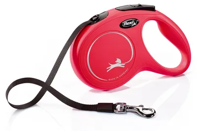 Obrázok produktu pre flexi postroj New Classic M 5 m červený