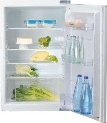 Produktbild von Indesit Einbau-Kühlschrank Weiß 134 L Glas Ablagen IBC 9AC11R
