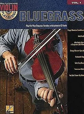 Obrázok produktu pre Bluegrass - Violin Play-Along Volume 1 Book/Online Audio