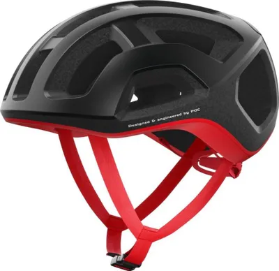 Produktbild von POC Fahrradhelm - VENTRAL LITE - Schwarz/Rot (54-59 cm)
