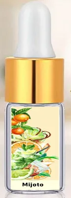 Produktbild von GKA Parfüm Öl Mojito aus Frankreich Parfümöl Kosmetik Limette, Rum, Orange, Minze, Eistee, Bambussaft, Brauner Zucker, leichter Moschus, Amber-Vanille sehr intensiv Probierfläschchen
