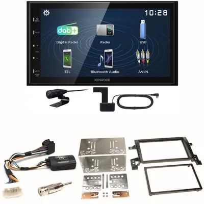 Produktbild von Kenwood DMX129DAB DAB+ Bluetooth USB Einbauset für Suzuki Grand Vitara JT