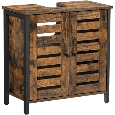 Produktbild von Industrieller Badezimmerschrank, Waschbeckenschrank, 60 x 30 x 60 cm