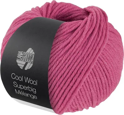 Produktbild von Lana Grossa - Cool Wool Superbig Melange 0202 pink meliert