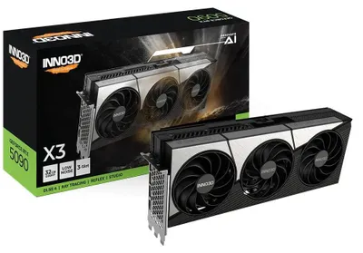 Immagine prodotto di Inno3D RTX5090 X3 32GB GDDR7 HDMI 3xDP - Grafikkarte - 32.768 MB