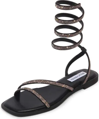 Image de I1659 sandalo donna STEVE MADDEN AZARIA femme sandale noir