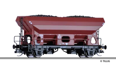 Produktbild von Tillig Selbstentladewagen Otmm 70 DB, Ep. III 14586