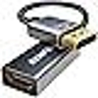 Produktbild von 4K DisplayPort auf HDMI, Unidirektional DisplayPort DP Computor zu HDMI Monitor Verbindungs Adapter Kompatibel für Laptop PC Monitor TV Projektor [Alummgehäuse, Nylongeflecht]