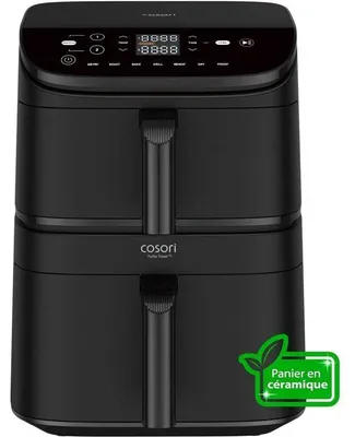 Immagine prodotto di Friggitrice ad aria COSORI - Air Fryer a torre - Capacità 10,8L - 7 programmi - 2630W - Nero