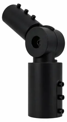 Produktbild von Mastarm schwenkbar 90º Ø60 mm für Straßenleuchten Schwarz