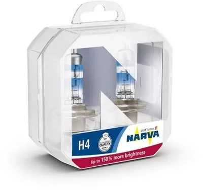 Produktbild von 2x NARVA H4 Glühlampen Fernlicht 12V 60/55W P43t-38 Halogen 480692100