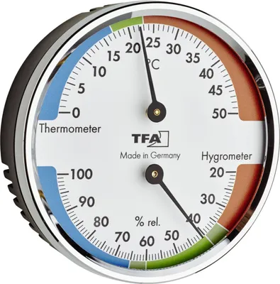 Image de 45.2040.42 TFA thermomètre analogique avec hygromètre