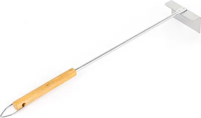 Produktbild von Schürhaken aus Bambus, 50 cm lang, zum Organisieren von Kohle und Glut in Holzkohlegrills
