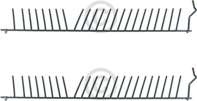 Produktbild von 2x Bosch Siemens Unterkorbeinsatz, Klappstachelreihe für Unterkorb - Nr.: 00668360