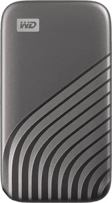Produktbild von My Passport SSD 500 GB space grey (00184971) Externe SSD-Festplatte