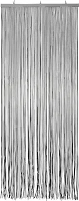 Produktbild von Türvorhang PVC Twinkle schwarz/silber 90x220cm