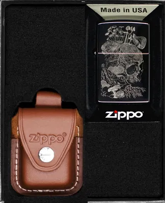 Obrázok produktu pre Sada zapaľovačov ZIPPO SKULL MUSHROOM DESIGN dar No4