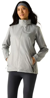 Image de Veste de pluie Regatta pour femme, imperméable, avec capuche, couleur : Cyberspace, taille : 52