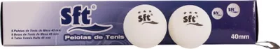 Image de Box 6uds Balls Ping Pong 40mm Softee Blanco